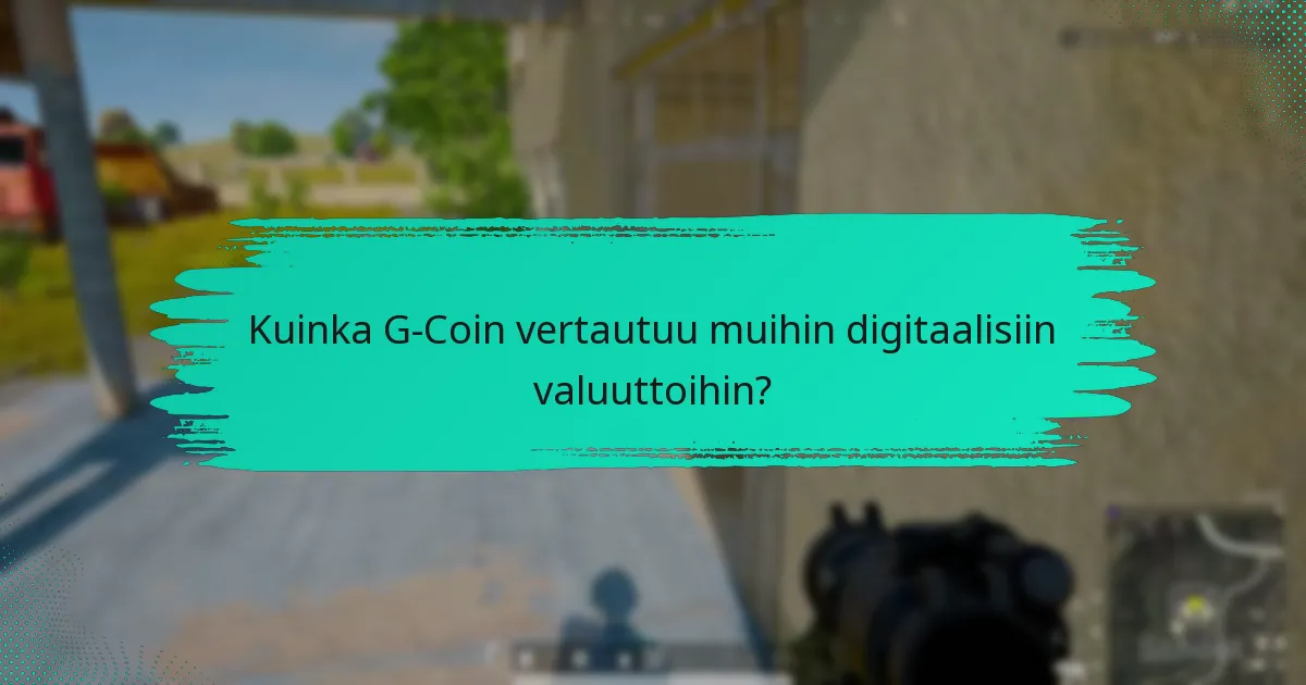 Kuinka pelaajat käyttävät G-Coinia?