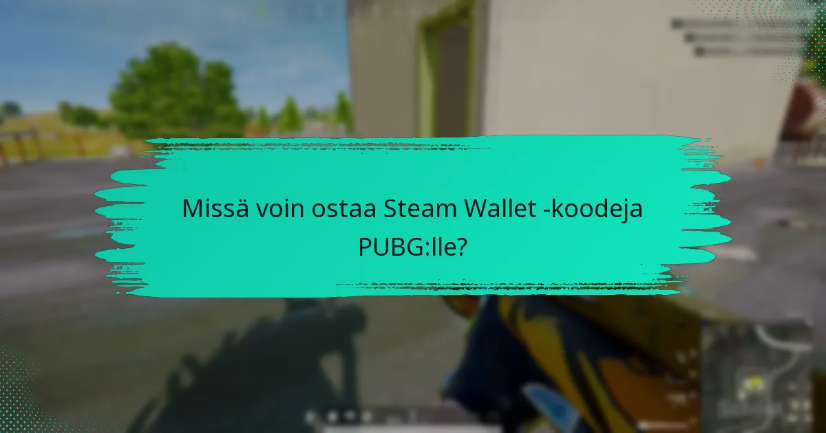 Mitkä alueelliset rajoitukset koskevat Steam Wallet -koodeja?